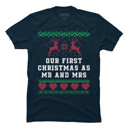 first christmas as a mrs t shirt