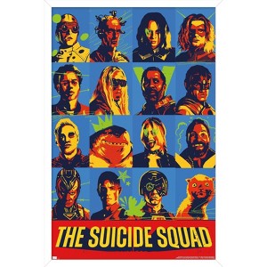Trends International DC Comics Movie The Suicide Squad - Grid Framed Wall Poster Prints - 1 of 4