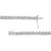 Haus of Brilliance Silver 1/4 Cttw Diamond Miracle-Set "S" Link Tennis Bracelet Inches - 4 of 4