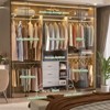 Besiost 96'' Wide Heavy-duty Closet Organizer System with Drawers and Tower Kit - 3 of 4