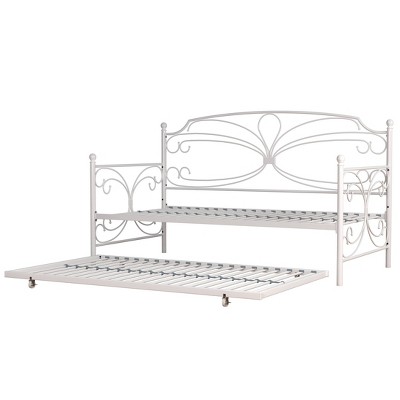 Twin Sized Anslee Complete Daybed with Trundle White - Hillsdale Furniture