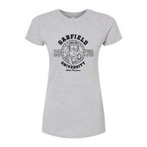 Women's - Garfield - Ath Dept Running Fitted Graphic T-Shirt - 1 of 3