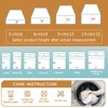Aoibox Zippered Queen Mattress Protector Cover 7-9 Inch Depth Full Encasement Waterproof Breathable Incontinence Pet Baby Potty Training - 4 of 4
