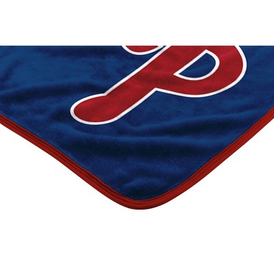 MLB Philadelphia Phillies 46&#34;x60&#34; Spirited Silk Touch Throw Blanket_2