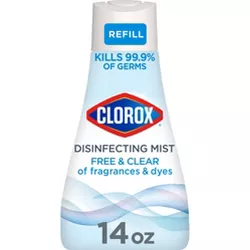 Clorox Disinfecting Mist Refill - Free & Clear - 14oz