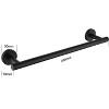 6 Piece Stainless Steel Bathroom Towel Rack Set Wall Mount - 3 of 4