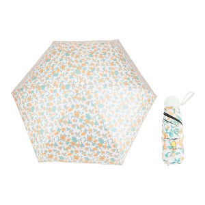 Unique Bargains Compact Umbrella Windproof Folding Lightweight for Travel - 1 of 4