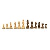 Grand Staunton Chess Set & Wooden Box – Tournament Size Weighted Pieces & Walnut Board – 19 in. - 3 of 4