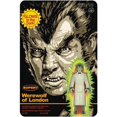 Super7 - Super7 - Werewolf Of London - ReAction Figures Wv2 - Werewolf of London (Monster Glow)