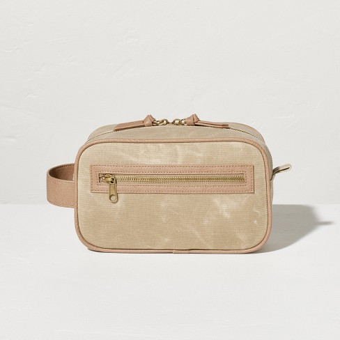 Canvas Toiletry Bag