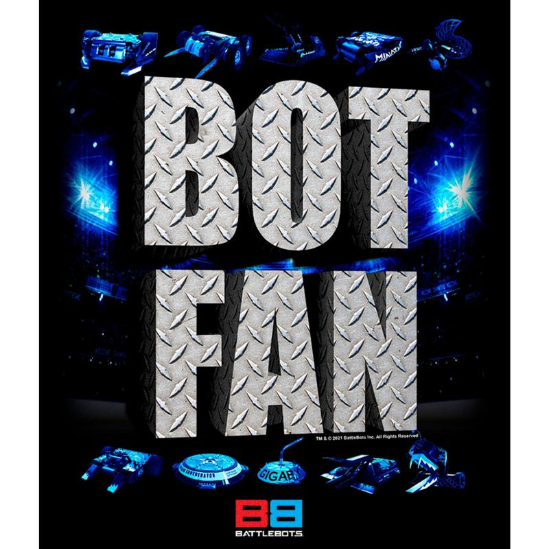 Men's Battlebots Bot Fan T-Shirt, 2 of 6