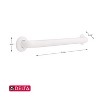 Delta 18 in. L ADA Compliant Stainless Steel Grab Bar - 2 of 4