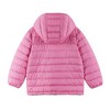 Andy & Evan  Toddler  Pink Heart Printed Reversible Puffer Jacket - 2 of 4