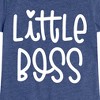 Girls' - Instant Message - Little Boss Fitted Short Sleeve Graphic T-Shirt - 2 of 4