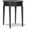 Thaddeus Round Side Table Dark Gray - Finch - 3 of 4