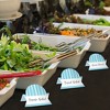 Big Dot of Happiness Blue Stripes - Simple Party Decorations Tent Buffet Card - Table Setting Name Place Cards - Set of 24 - 3 of 4