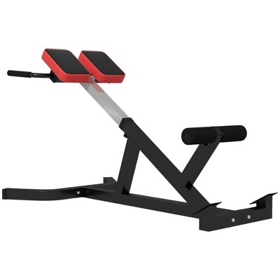 Soozier Height Adjustable Roman Chair Hyperextension Bench