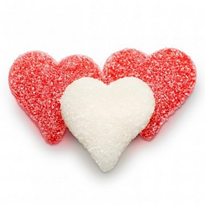 Valentine's Day Candy Gummi Hearts by Albanese