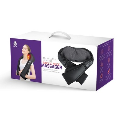 Pursonic Pursonic 3d Shiatsu Heating Back And Neck Massager : Target