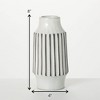 8"H Sullivans Textured Tall Modern Vase, Multicolored - 4 of 4