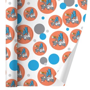 Tom And Jerry Best Friends Gift Wrap 30" x 72" - 1 of 4