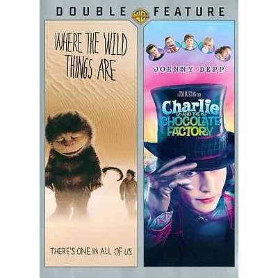 Where the Wild Things Are / Charlie and the Chocolate Factory (DVD)(2012)