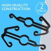 Impresa Bike Shoe Holder Compatible with Peloton Pack of 2 Hooks, Spin Bike Hooks for Shoes, Peloton Accessories - 3 of 4