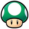 Men's Nintendo 1-Up Mushroom Portrait Baseball Tee - 2 of 4