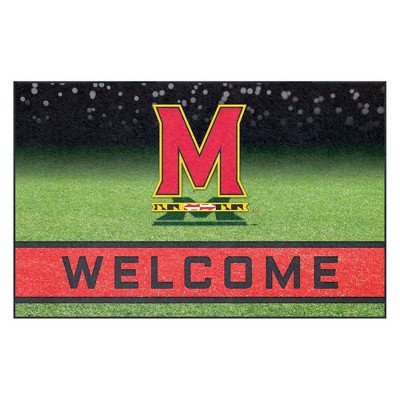 NCAA Maryland Terrapins Crumb Rubber Door Mat 18"x30"