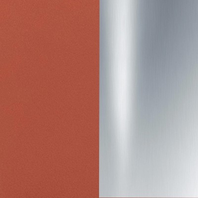 Erik Cognac Vinyl & Chrome Adjustable Swivel Barstool