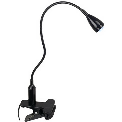 Pro Track LED Adjustable Gooseneck Energy Efficient Black Clip Light