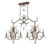 Livex Lighting Serafina 8 - Light Chandelier in  Hand Applied Venetian Golden Bronze - 4 of 4