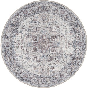 Nicole Curtis Machine Washable Series 1 Vintage Indoor Area Rug - 1 of 4
