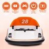 12V Kids Ride On Bumper Car Electric Bumping Car Battery Powered Ride On Toy with Remote Control, Battery Display, 360°Spin, LED Lights, Music - 3 of 4