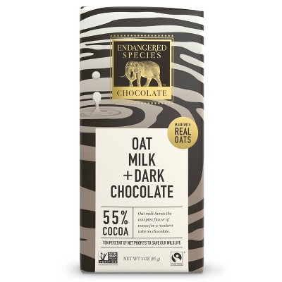 Endangered Species Chocolate Oat Milk Dark Chocolate - 3oz