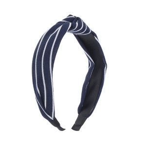 Unique Bargains Fashion Stripe Pattern Headbands 1 Pc - 1 of 4