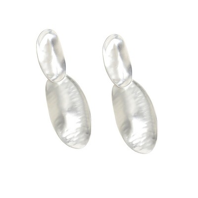 SOHI Women's Oblong Drop Earrings