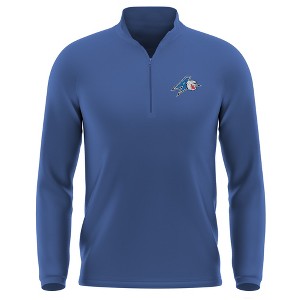 Campus Lab University of North Carolina Asheville Adult Men's Active Sport 1/4 Zip Pullover Left Chest Logo - 1 of 4