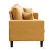 KTMBDW Loveseat Sofa, Comfy Corduroy, Solid Wood Frame, Modern Deep Seat, Bedroom & Living Room, Office Couch - 4 of 4