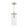 Livex Lighting Elizabeth 1 - Light Pendant in  Brushed Nickel - 2 of 4