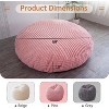MAXYOYO 3 in 1 Giant Bean Bag Chair for Adult, High-Density Foam Filling, Convertible Sofa Bed, Pink - 3 of 4