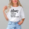 Simply Sage Market Women's Mom Stressed Blessed Short Sleeve Graphic Tee - 2 of 3