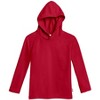 City Threads Swim UPF 50+ Hooded Long Sleeve Rashguard Tee for Boys and Girls - USA-Made - 3 of 4