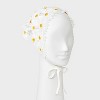 Daisy Knit Headscarf - Wild Fable™ White/Yellow - 2 of 4