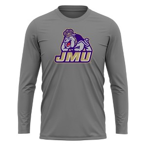 Men's James Madison University Adult Sport Long Sleeve Shirt Primary Logo - 1 of 4