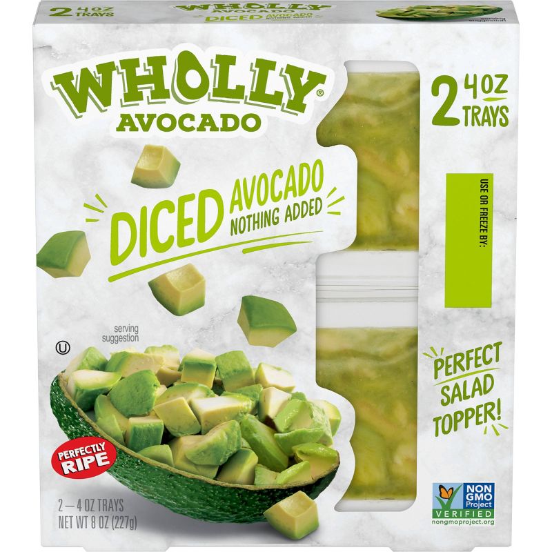 Wholly Diced Avocado - 8oz/2ct, 1 of 5
