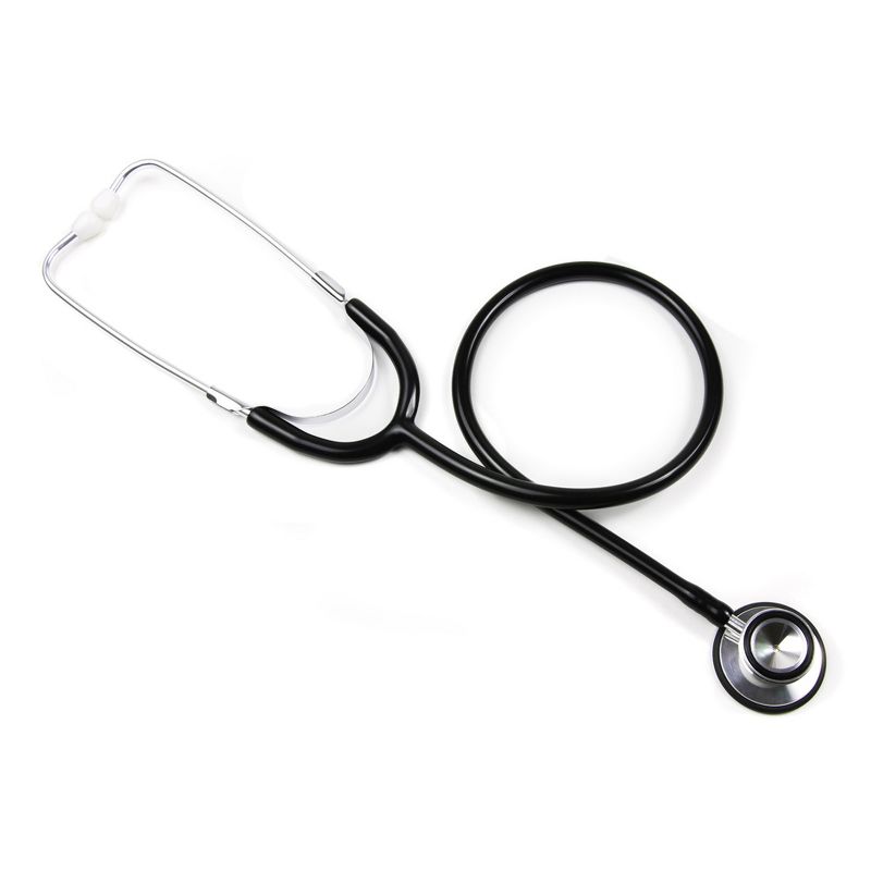 BASIC Black Stethoscope Single Lumen, 1 of 4