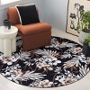 Malibu MBU825  Machine Washable Skid-Resistant Power Loomed Indoor Rugs - Safavieh - 2 of 4