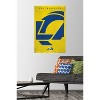 Trends International NFL Los Angeles Rams - Logo 25 Unframed Wall Poster Prints - 2 of 4