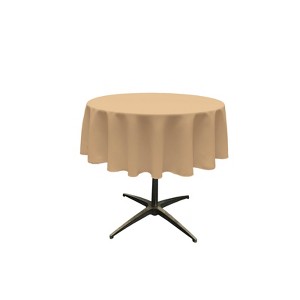 Slickblue Polyester Poplin Round Tablecloth 41 Different Colors 7 Sizes - 1 of 1